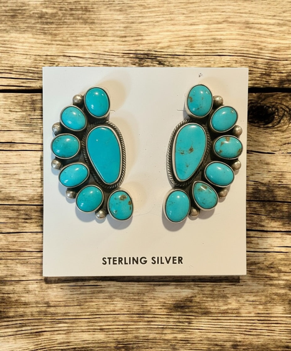 Serena Cluster Earrings