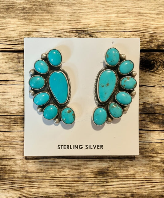 Serena Cluster Earrings