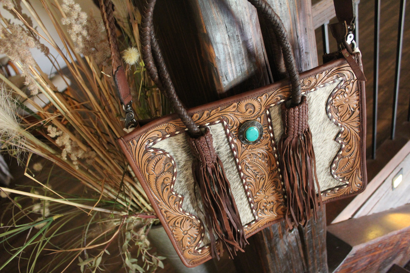 Western Leather Purse