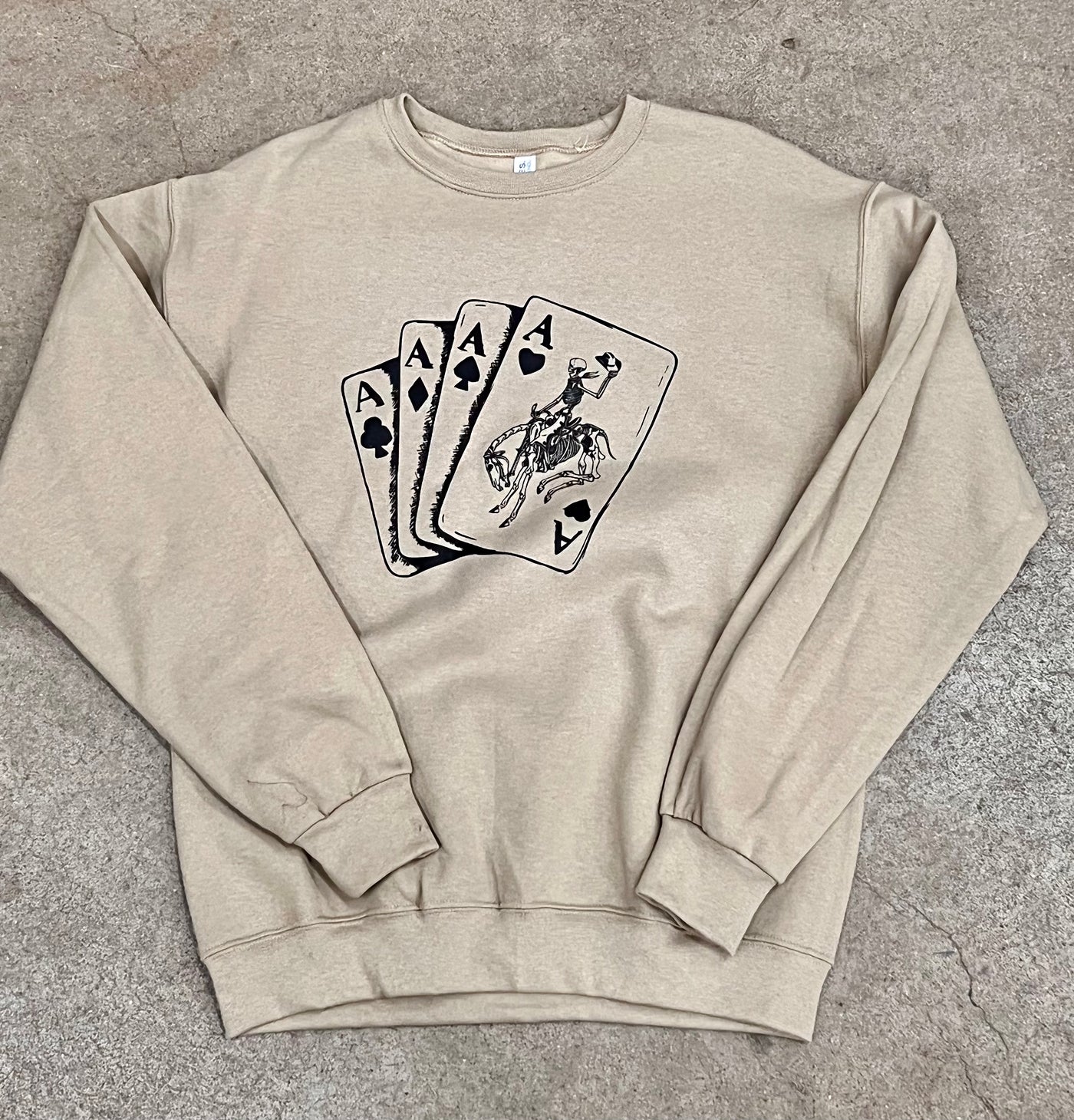 Four Aces Crew Sweatshirt