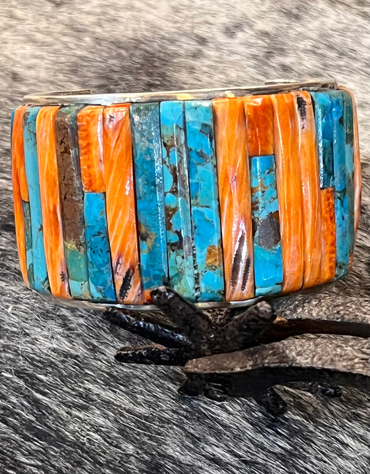 Corn Row Turquoise & Spiny Oyster